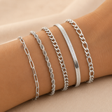 Gold Bracelet Set