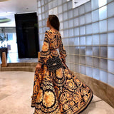 Faye - Printed Boho Dress