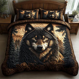 Padded Bed Set 3-Piece - Forest Animals