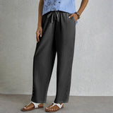 Shania - Relaxed Button Trousers