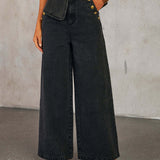 Felicia | Elegant Denim Set