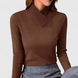 Clair | Elegant High Neck Jumper