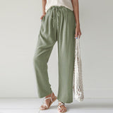 Vara - Relaxed Fit Trousers with Drawstring