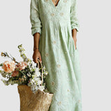 LENA | MIDI FLORAL DRESS