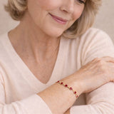 Ophelyra Garnetelle Bracelet
