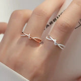 Classic Crossed Knot Ring