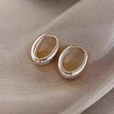 Classic Gold Hoop Earrings