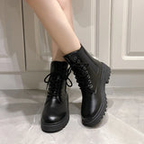Women's Comfort Mid-Heel Ankle Boots – Baltienne