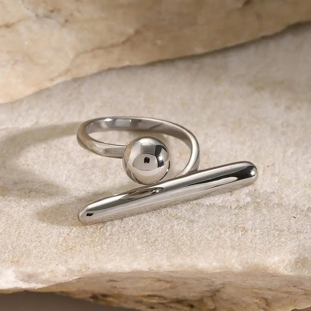 Adjustable Timeless Golden Star Ring