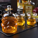 Ensemble Karaffe und Whiskygläser