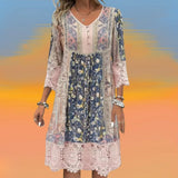 NAYA | BOHO LUXE FLUID MIDI DRESS