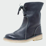 Waterproof Leather Boots for Men with Wool Lining