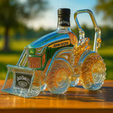 Whisky Karaffe in Form eines John Deere Traktors