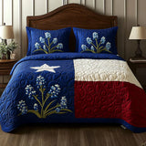 Padded Bedding Set 3-Piece - Proud of Texas