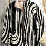 Hanne™ | Quilted Jacket in Zebra Print