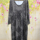 ELOWEN | CASUAL MIDI DRESS WITH LONG SLEEVES