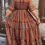 Joraine - Fluid Ethnic Dress