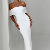 Tindra | Refined Bardot Maxi Dress