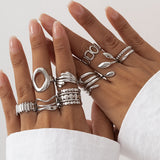 Vintage Stackable White Gold Ring