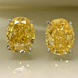 Eternal White Gold Earrings with Zirconia