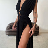 Zolla - Textured Split Dress