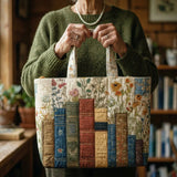 Sak Artisanal Matelassé - Books and Flowers