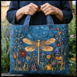 Padded Bag - Golden Dragonfly