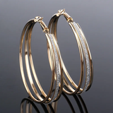 Aurielle™ | Vintage Sparkling Gold-Plated Earrings