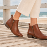 Women's Orthopaedic Side-Zip Ankle Boots – Conti