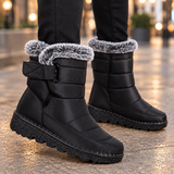 Women's Faux Fur-Collar Padded Winter Boots – Mantova