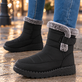 Women's Faux Fur-Trim Winter Ankle Boots – Lucania