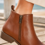 Women's Orthopaedic Side-Zip Ankle Boots – Conti