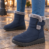 Women's Faux Fur-Trim Winter Ankle Boots – Lucania