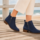 Women's Orthopaedic Side-Zip Ankle Boots – Conti