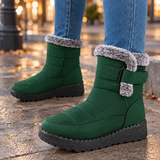 Women's Faux Fur-Trim Winter Ankle Boots – Lucania