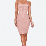 Leïla | Sculpting Bustier Dress