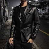 Business Casual Leather Jacket