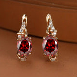 Drop Crimson Twilight Earrings