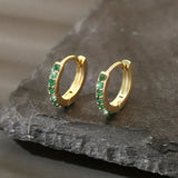 Gold Earrings Inspired by the Coast
