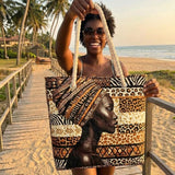 Handcrafted Beach Bag | Queen of Melanin