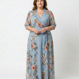 Laure | Floral Wrap Maxi Dress