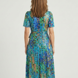 Chloé | Midi Dress with Abstract Pattern